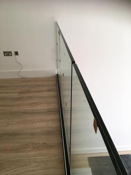 Balcony Installations - frameless glass balustrades with perfect glass alignments